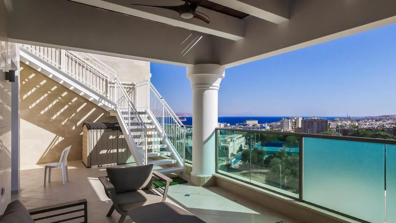Penthouse With Private Pool Apartment Eilat